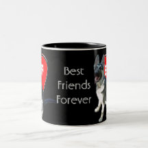 Kaffeetasse der besten Freunde