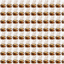 Kaffeetasse-Hintergrund Photo Figuren