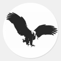 Kahler Adler-Silhouette Sticker
