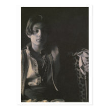 Kahlil Gibran c1898 Vintag Postkarten