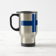 kahvikuppi - die Flagge von Finnland Teehaferl