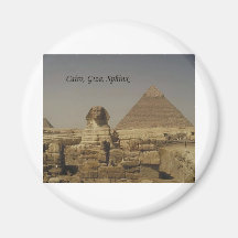 Kairo, Giseh, die Sphinx (St.K.) Magnete