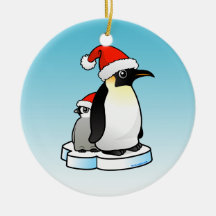 Kaiser-Pinguin-Weihnachten Weihnachtsornament