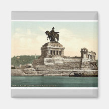 Kaiser-Williams Monument, Koblenz, der Rhein, GE Kühlschrankmagnete