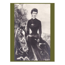 Kaiserin Elisabeth Reitpferdesidesaddle #059SS Postkarte
