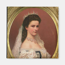 Kaiserin Elizabeth von Bayern auf Ungarn Magnete