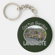 Kaktus-Garten keychain Schlüsselbänder