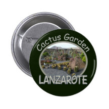 Kaktus-Gartenknopf Anstecknadel