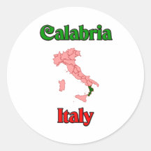 Kalabrien Italien Sticker