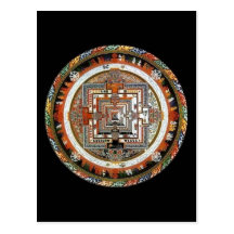 Kalachakra Mandala Postkarte