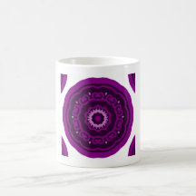 Kaleidoskop lila kaffeehaferl