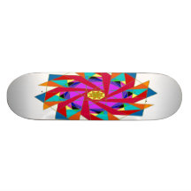Kaleidoskop-Skateboard Personalisiertes Skatedeck