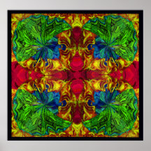 Kaleidoskopgesichter Plakat