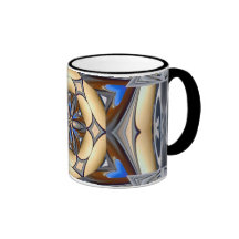 Kaleidoskopisches Schmiedeeisen Kaffee Haferl