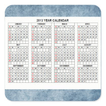 Kalender des Klassiker-2013 aufkleber