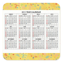 Kalender des Klassiker-2013 aufkleber