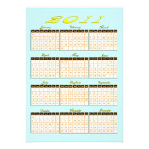 Kalender-Einladungen des Blau-2011