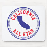 Kalifornien All Star Mousepad
