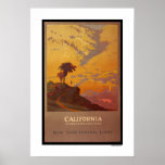 Kalifornien. Amerikas Ferien-Land Posterdruck