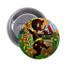 Kalifornien-Aufnahme-Tagesfestival-Bär Buttons