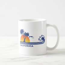 Kalifornien-Becher Kaffee Tassen