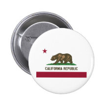 Kalifornien-Republik Buttons