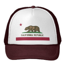 Kalifornien-Republik Trucker Caps