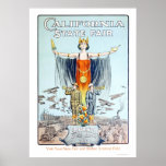 Kalifornien-Staat 1918 angemessen Plakat