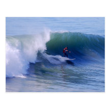 Kalifornien-Surfer-Postkarte