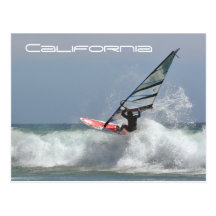 Kalifornien-Wind-Surfer Postkarten