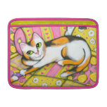 Kaliko-Katzen-Liebhaber-Rickshaw MacBook Hülse 13" MacBook Sleeves