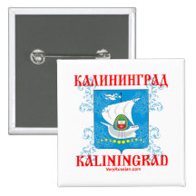 Kaliningrad-Stadt Wappen Anstecknadel