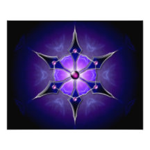 Kalter Starlight-Foto-Druck