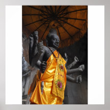 Kambodschaner Vishnu Plakate