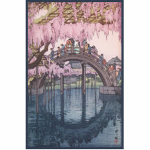 Kameido Brücke Photostatuen