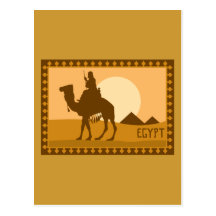 Kamel Ägypten Postkarte