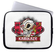 Kamikaze-Schädel-Laptop-Hülse Computer Sleeve Schutzhüllen