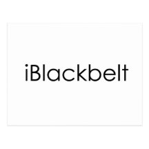 Kampfkünste iBlackbelt Postkarte