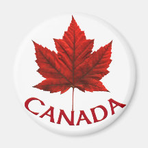 Kanada-Andenken-Kühlschrankmagnet-Kanada-Ahorn-Bla