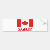 KANADA, EH? AUTO STICKER