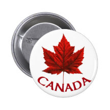 Kanada-Flaggen-Knopf-Kanada-Andenken u. Kanada-Ges Buttons