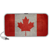 Kanada; Kanadische Flagge Notebook Lautsprecher