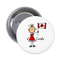 Kanada-Knopf Button