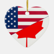 Kanada und USA, Kreuzungen Weihnachtsornament