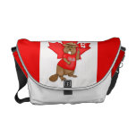 Kanadier-wie Team-Biber Kuriertasche