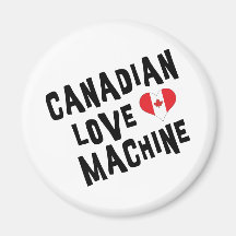 Kanadische Liebe-Maschine Magnete