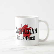 Kanadischer Mädchen-Felsen Tasse
