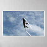 Kanadisches Jet-Kämpfer NAHES ANRUF Plakat der Hor