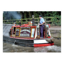 KANAL-BOOTE BRITISCH VISITENKARTEN