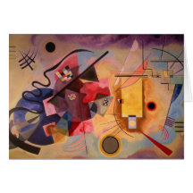 Kandinsky abstrakte Kunst Grußkarten